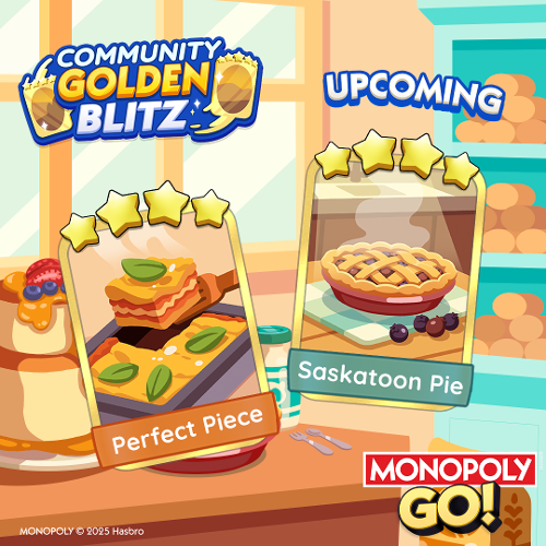 First Golden Blitz: Perfect Piece and Saskatoon Pie